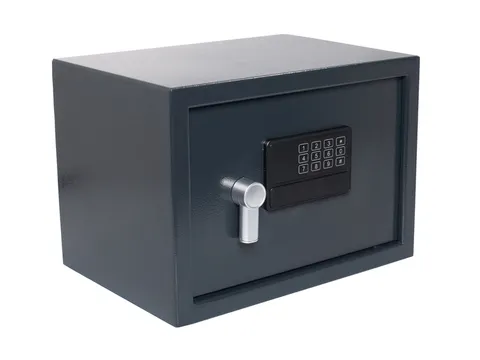 Kluis Pavo elektronisch 350x250x250mm donkergrijs