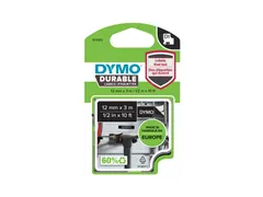 Ruban à étiqueter Dymo 1978365 12mmx3m blanc sur noir