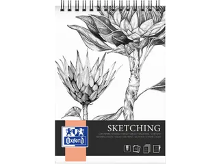 Tekenblok Oxford Sketching A3 50 vel 120 gram spiraal - 1