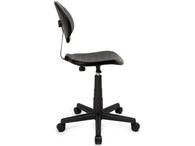 OUTLET Chaise de travail sur roulettes Medium Noir