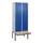 locker met bank,HxBxD 2120x800x815mm,2vak,vak B 400mm,cil.-slot