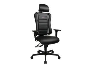 Topstar Bureaustoel Sitness Racer RS met hoofdsteun zwart - 1
