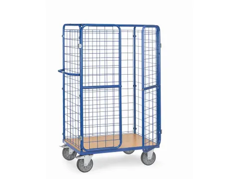 Pakketwagen 8583-3d Draadgaas Dubbele Vleugeldeur Dak 600kg 1200x800mm