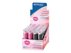 Gum Westcott lipstick vorm in 2 assorti kleuren display a 24 stuks