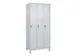 locker voor scheiding van kleding,HxBxD 1950x900x500mm,3vak