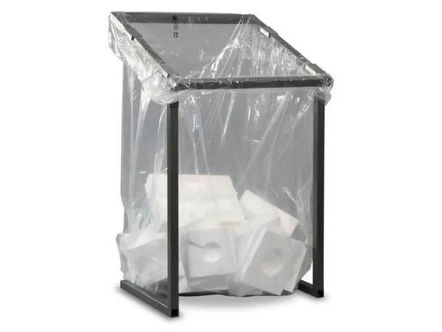 Groot Volume Afvalverzamelaar 1000 Liter Zwart 950/1230x730x685