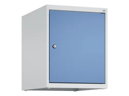 opzetkast,v. locker,1vak.,vak B 400mm,HxBxD 500x400x500mm,cilinderslot