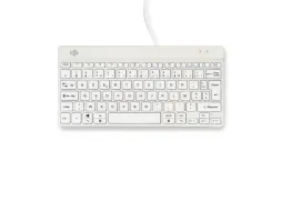 Ergonomisch toetsenbord R-Go Compact Break AZERTY (FR) Wit bedraad