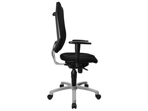 Bureaustoel Topstar Alu Star Basic zwart stof