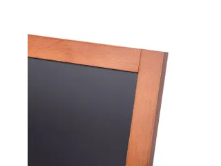 Krijtstoepbord Houten A-Bord Flip 68x140cm Lichtbruin - 5