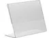 Kaarthouder Budget L-Standaard A6 1,5mm Liggend Acryl set 10 stuks