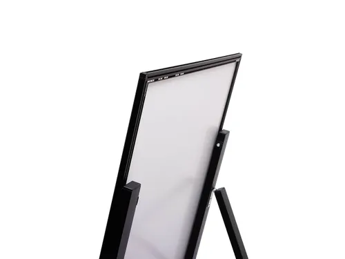 Verlicht Stoepbord LED Slide In A1 Zwart