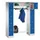 personeelsgarderobe draaigr. 1950x1500x500mm 2x5 vakken 300mm RAL5010
