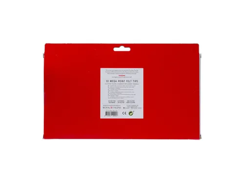 Viltstift Bruynzeel Kids Mega Point assorti 10 stuks