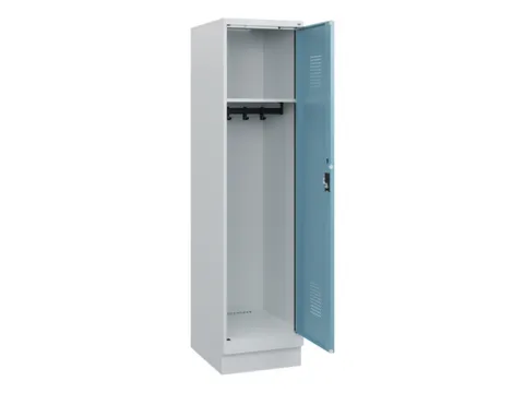 schoollocker,HxBxD 1630x400x500mm,1vak,vak B 400mm,cil.-slot,sokkel