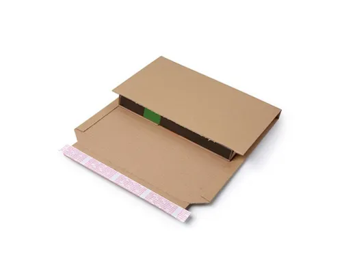 Boekverpakking 270x185mm Hoogte 20-60mm Bruin 25 Stuks