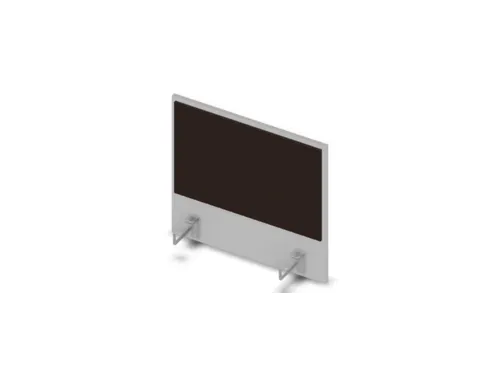 opzetpaneel bureau aanbouw zijkant MP-lichtgrijs BN2036-bruin 600mm