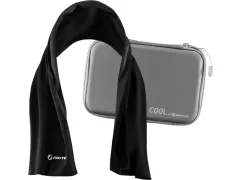 Inuteq Body Cooling Towel+ koel handdoek 78x33cm Zwart