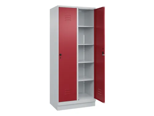 wasgoedverdeelkast,HxBxD 1950x800x500mm,vak B 400mm,cilinderslot