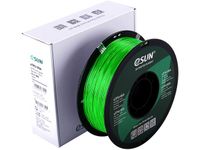 Filament semi flexibel ESILK-PLA eSun 1,75mm transparant groen 1kg