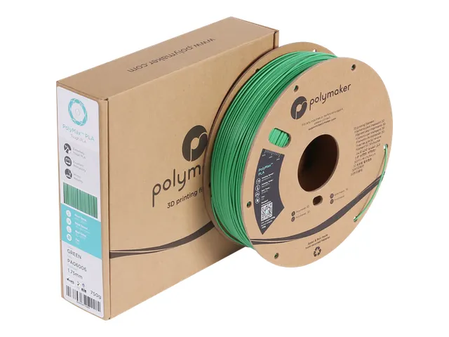 Polymaker PolyMax Tough PLA filament 1,75 mm Groen 0,75 kg
