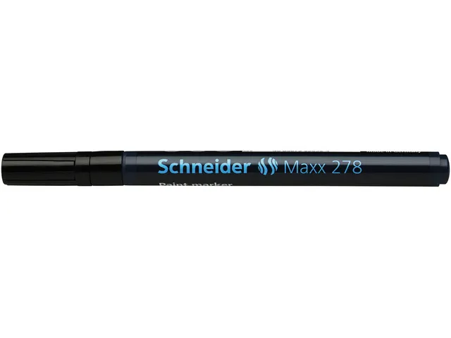 Lakmarker Schneider Maxx 278 0.8mm Zwart