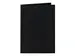 Correspondentiekaart Papicolor dubbel 105x148mm ravenzwart pak à 6 st