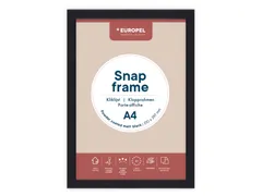 Kliklijst Europel A4 25mm mat zwart