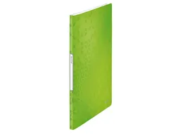 Showmap Leitz WOW A4 20 tassen PP groen