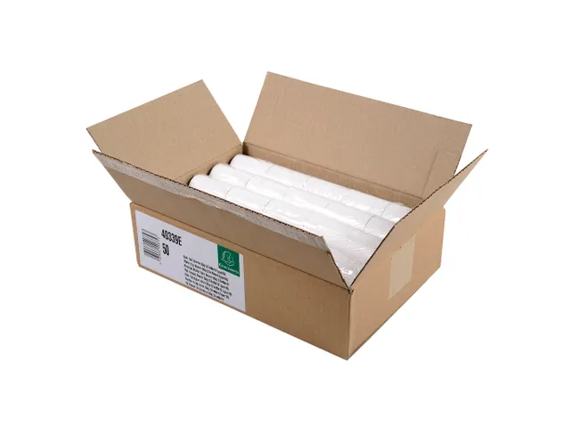 Thermische Tel- en Kassarol, 1-voud, Papier 55g, 57x40x12mm