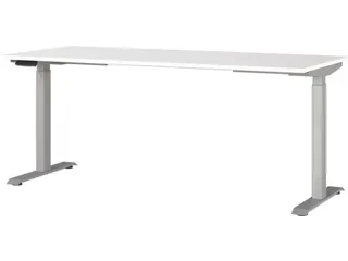 Elektrisch ihv bureau,HxBxD 720-1200x1800x800mm,blad wit - 1