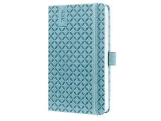 Weekagenda Flair A6 2026 (NL/FR/EN/DU) Sky Blue Hardcover - 2