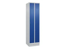 locker,HxBxD 1950x500x500mm,2vak,vak B 250mm,cil.-slot,sokkel