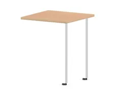 aanbouwtafel,i.h.v.,HxBxD 720-840x600x600mm,NE-esdoorn