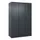 locker voor scheiding van kleding,HxBxD 1850x1200x500mm,3vak