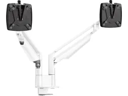 dubbele monitorarm,v. 2x27 inch monitor,2armen,arm L 333mm