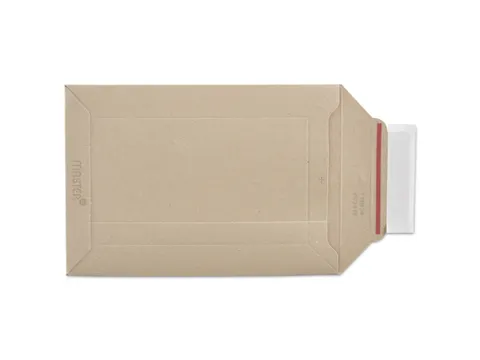 Golfkartonnen envelop A3 bruin 324x458mm zelfklevend 100 stuks