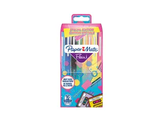 Fineliner Paper Mate Flair retro medium assorti blister à 16 stuks - 1