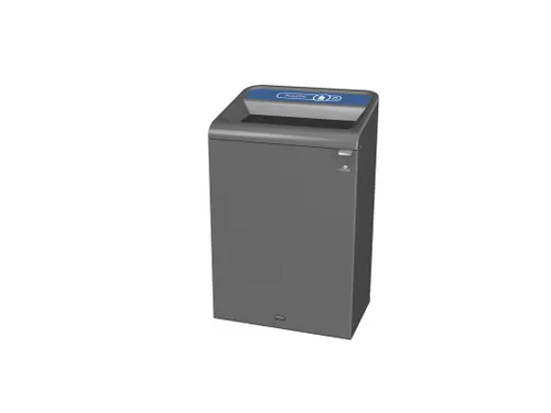 Configure Recyclingstation Plastic BE NL 125 Liter Antraciet Blauw