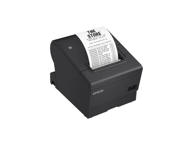 Epson TM-T88VII kassabonprinter USB, Ethernet, Serial, PS, Black