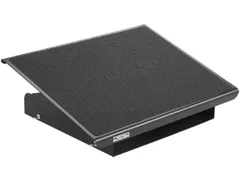 Voetensteun Metaal 3 Hoogte Standen Heavy Duty Zwart