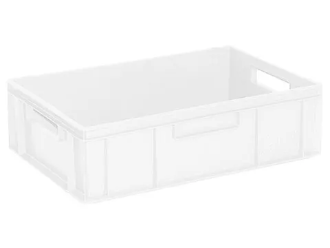 Euronorm Stapelkrat Pe 170x600x400mm 33liter Wit