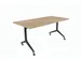 Table pliante Schaffenburg 180x80cm Honey Castello 25mm Noir