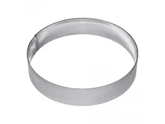 Emga Taartring 22cm RVS 782022