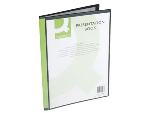 Showalbum Personaliseerbaar A4 100 Tassen Zwart