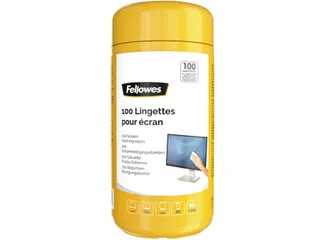 Reinigingsdoekjes Fellowes beeldscherm dispenser 100 stuks - 1