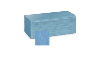 Handdoekpapier M-Vouw 2-Laags Blauw Eco Cellulose 18x170 Stuks - 2