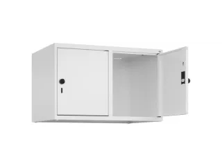 opzetkast,v. locker,2vak.,vak B 400mm,HxBxD 500x800x500mm,vleugeldeur - 2