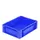 Euronorm Stapelkrat Pp 120x400x300mm Wanden/bodem Gesloten Blauw 11l