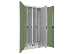 verticale kast cil.slot HxBxD 1950x1000x600mm RAL7035 front RAL6011
